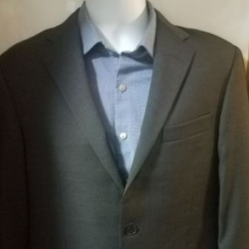 HICKEY FREEMAN Men's Worsted Wool Suit Coat 40R